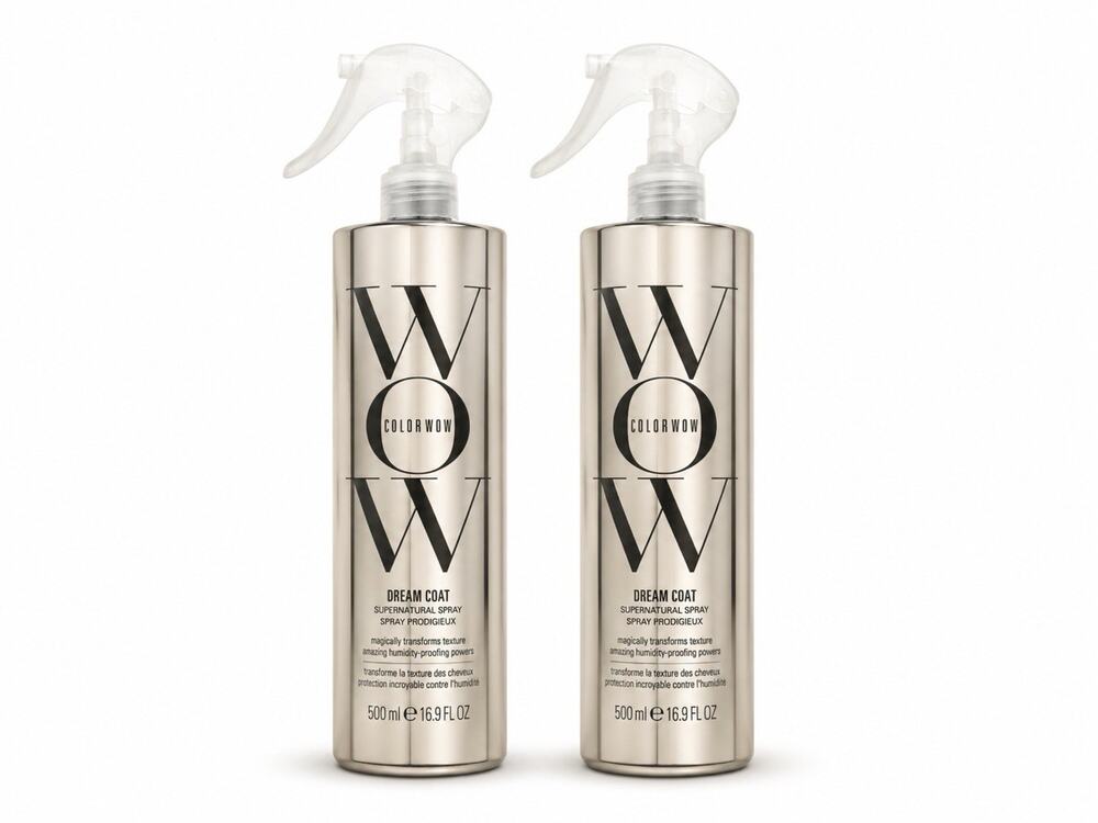 2x Color Wow Dream Coat Supernatural Spray 16.9 fl oz 500ml Anti-Frizz